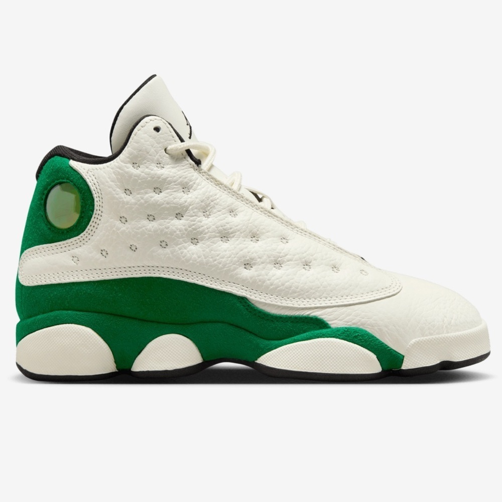 Jordan 13 gs
Sail pine green
Brand new